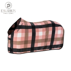 Derka Eskadron Platinum Fleece Check Soft Rouge/White/Black/Smoky Taupe