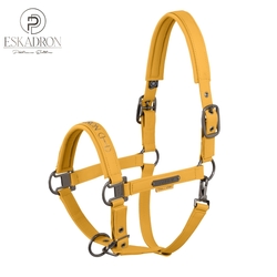 Kantar Eskadron Platinum Double Pin Faux Leather Golden Yellow