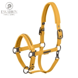 Kantar Eskadron Platinum Double Pin Softshell Pearls Golden Yellow