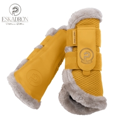 Ochraniacze Eskadron Platinum Mesh Faux Fur Golden Yellow