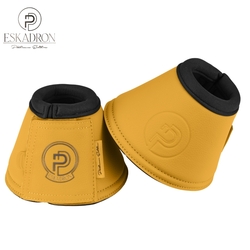Kaloszki Eskadron Platinum Faux Leather Golden Yellow