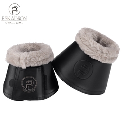 Kaloszki Eskadron Platinum Softslate Faux Fur Black