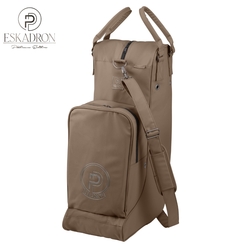 Torba na oficerki i kask Eskadron Platinum Faux Leather Smoky Taupe