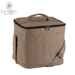 Torba na akcesoria Eskadron Platinum Faux Leather Smoky Taupe