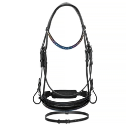 Ogłowie EQ. QUEEN Dione black/multicolor