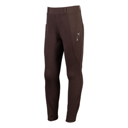 Legginsy HKM Mia młodzieżowe brązowe