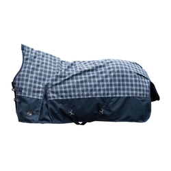 Derka padokowa HKM highneck Glasgow z polarem navy check