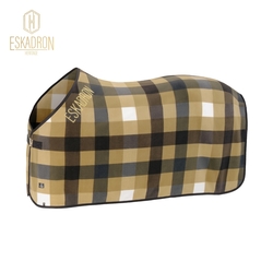 Derka Eskadron Heritage Fleece Check Cardamom/White/Navy/Black Truffle