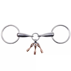 Wędzidło Stallion podwójnie łamane z zabawką