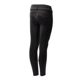 Bryczesy zimowe Horze Rhea młodzieżowe black