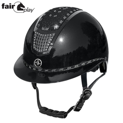 Kask Fair Play Quantinum EOS shiny W-V czarny