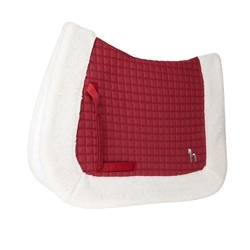 Czaprak Horze Świąteczny dark red