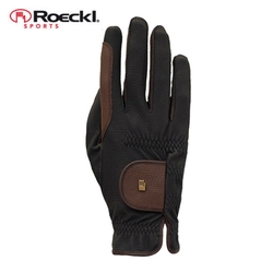 Rękawiczki ROECKL Malta Winter czarne/brąz