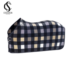 Derka Eskadron Classic Sports Fleece Check Navy/Sierra/Orchid/White