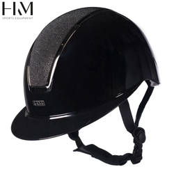 Kask HKM Lady Shield Brillant czarny/srebrny