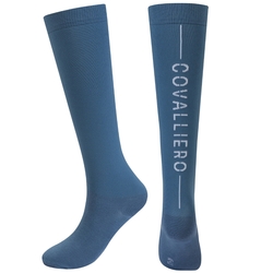 Podkolanówki Covalliero SS26 smoked blue