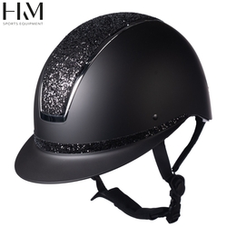 Kask HKM Lady Shield Elegant czarny/srebrny