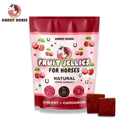 Smakołyki Candy Horse Jelly Horse - wiśnia + kardamon
