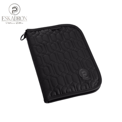 Etui na paszporty Eskadron Platinum Faux Leather Black