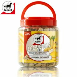 Smakołyki Leoveties Banan-płatki owsiane 1,1kg