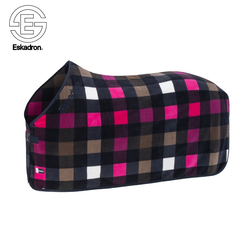 Derka Eskadron Dynamic Fleece Check Navy/White/Powdertaupe/Lipstick