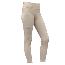 Legginsy zimowe Covalliero AW26 dziecięce Beige
