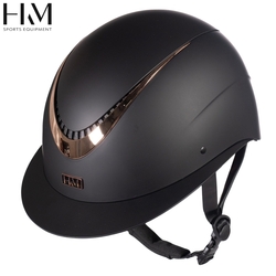 Kask HKM Alarion Basic czarny/rosegold