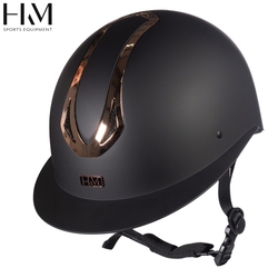 Kask HKM Illusion Basic czarny/rosegold