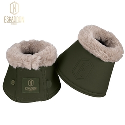 Kaloszki Eskadron Heritage Faux Leather Faux Fur Deep Moss